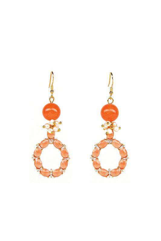 Acquista alta qualità ADDICTED2 - Orecchini IRIDE color arancione - ADDICTEDTWO
