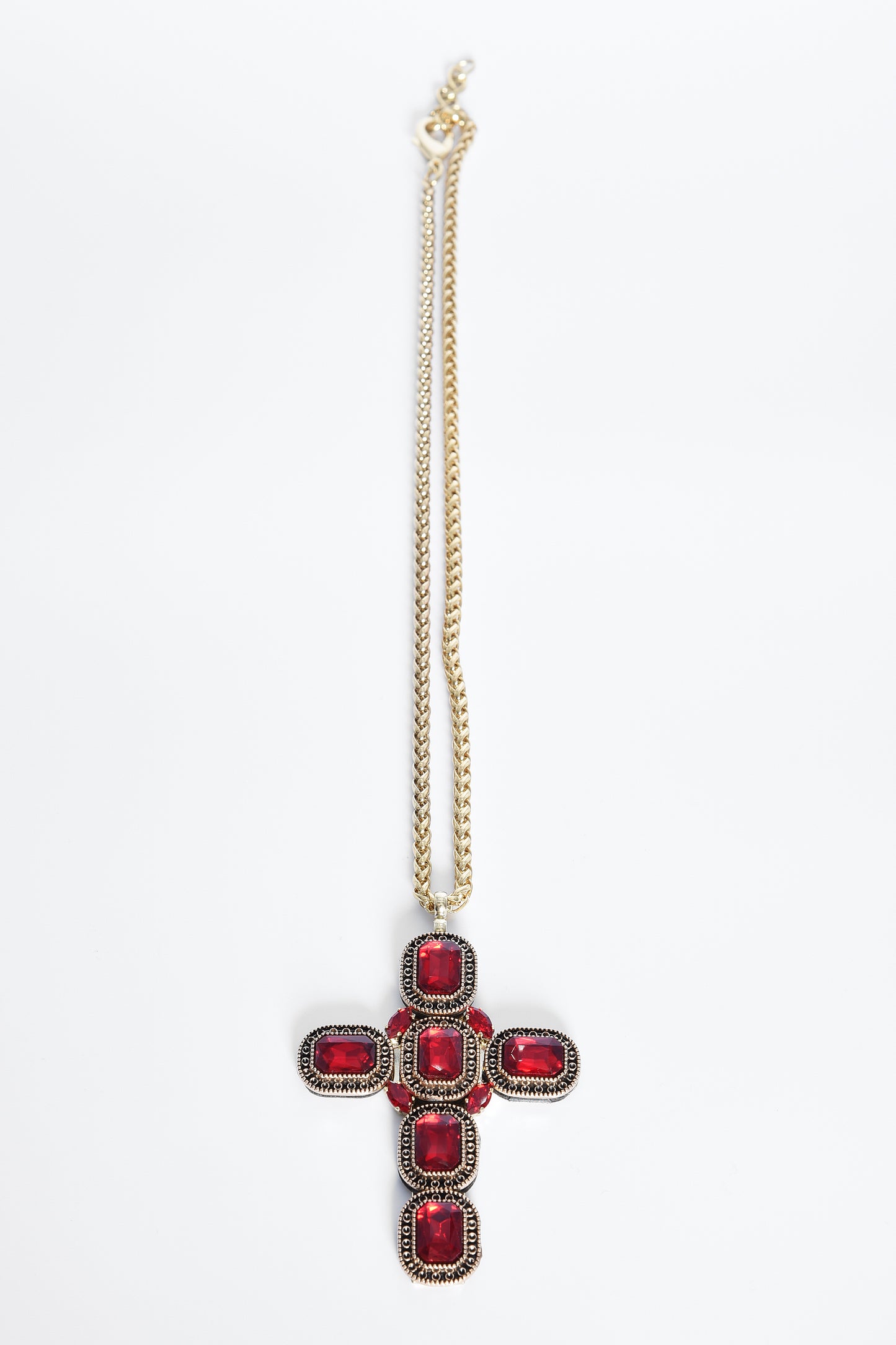 Acquista alta qualità ADDICTED2 - Collana ARTEMIDE croce con Swarovski color rosso - ADDICTEDTWO