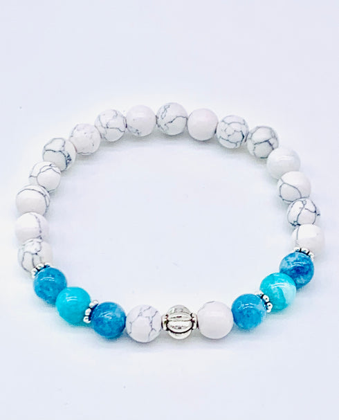 ADDICTED2 - ZEN bracelet with round stones and 925 silver