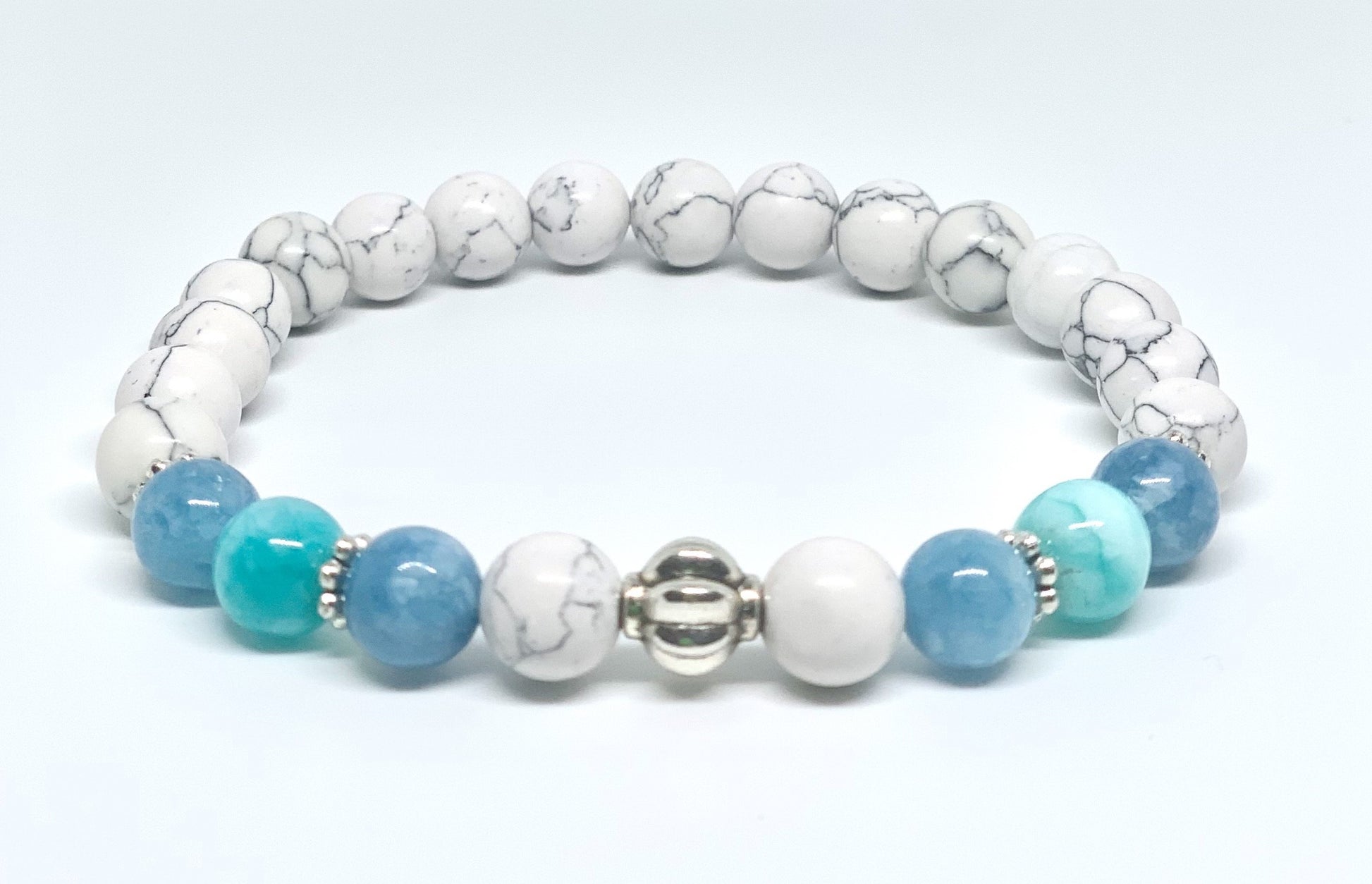 Acquista alta qualità ADDICTED2 - Bracciale ZEN con pietre tonde e argento 925 - ADDICTEDTWO