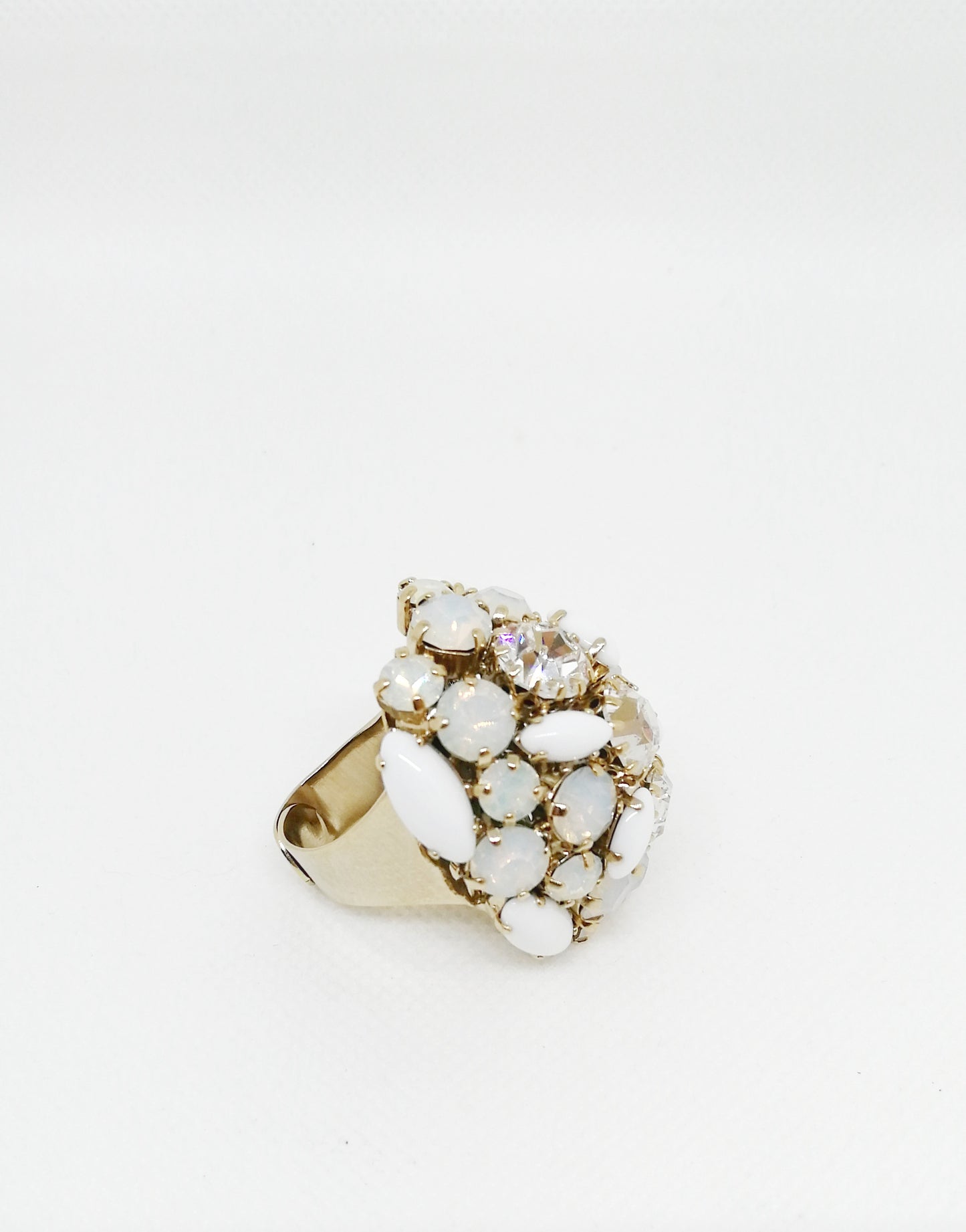Acquista alta qualità ADDICTED2 - Anello AMELIA Ice white - ADDICTEDTWO