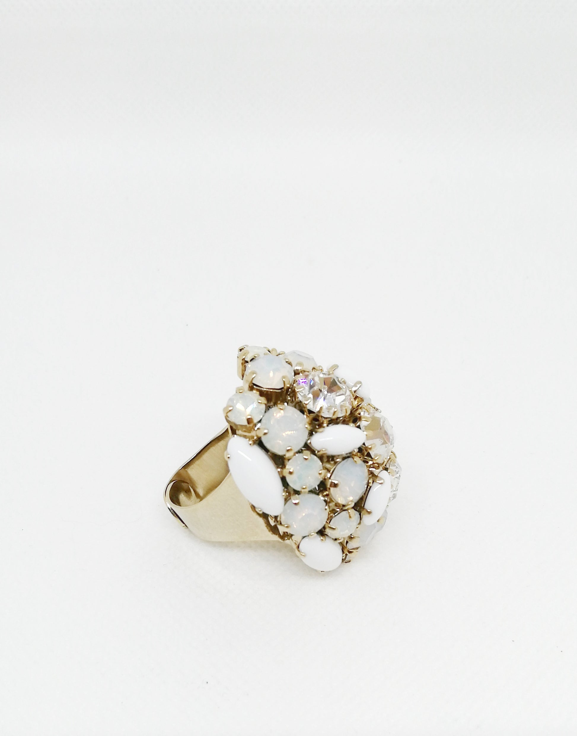 Acquista alta qualità ADDICTED2 - Anello AMELIA Ice white - ADDICTEDTWO