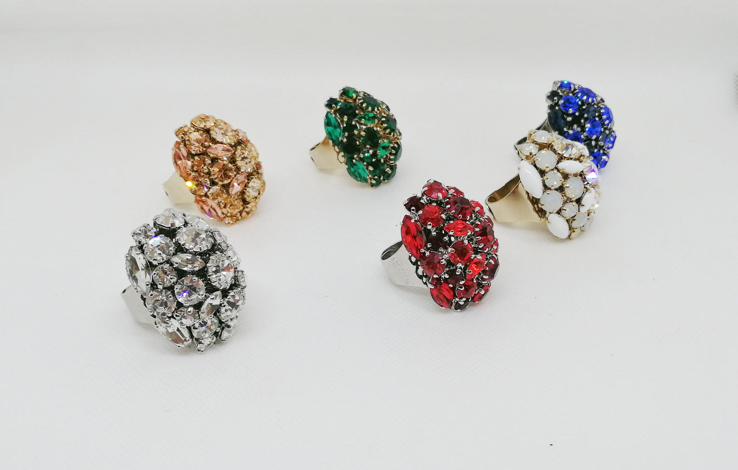 Acquista alta qualità ADDICTED2 - Anello AMELIA gold strass - ADDICTEDTWO