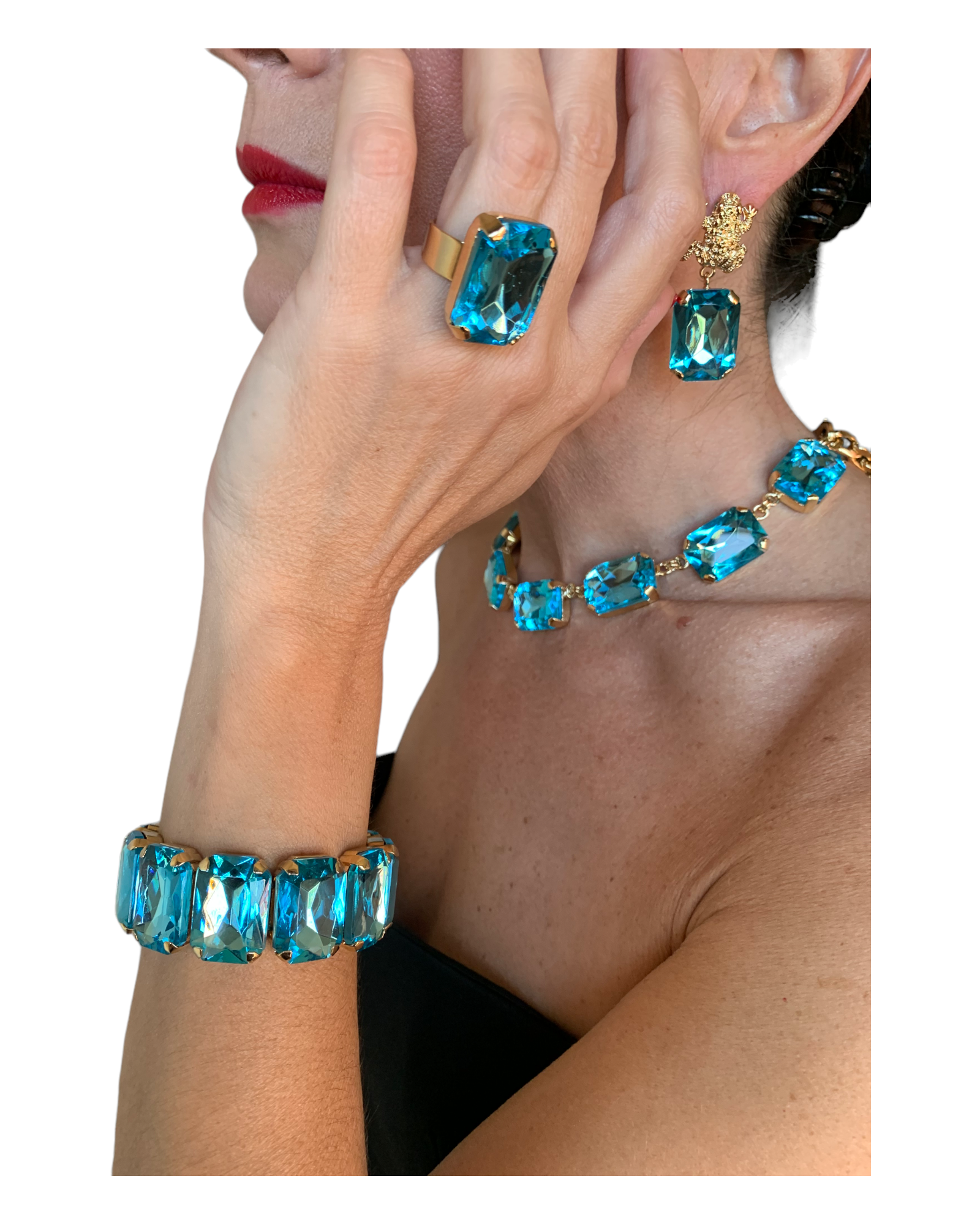 Acquista alta qualità ADDICTED2 - Anello CELESTE con Swarovski - ADDICTEDTWO