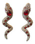 ADDICTED2 - MOIRE snake earrings