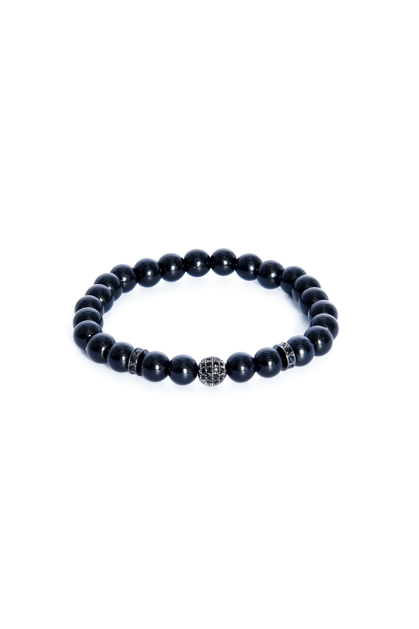 Acquista alta qualità ADDICTED2 - Bracciale BALANCE in onice nero con zirconi - ADDICTEDTWO