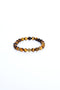 ADDICTED2 - Tiger eye COURAGE bracelet with zircons