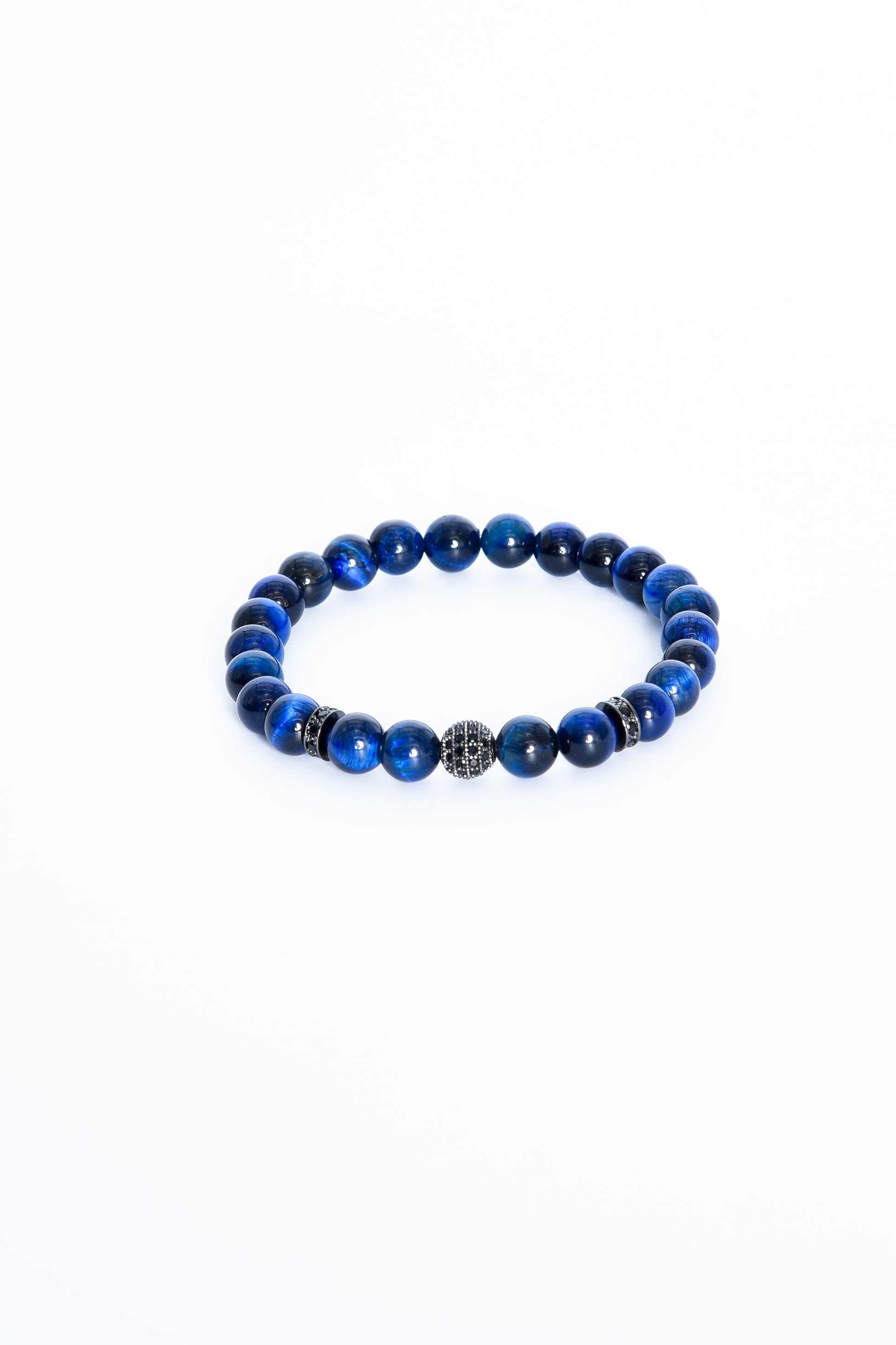 Acquista alta qualità ADDICTED2 - Bracciale CREATIVITY occhio di tigre blue con zirconi - ADDICTEDTWO